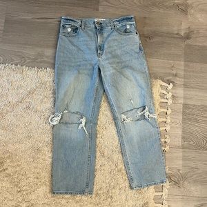 Abercrombie - 90’s straight - ultra high rise